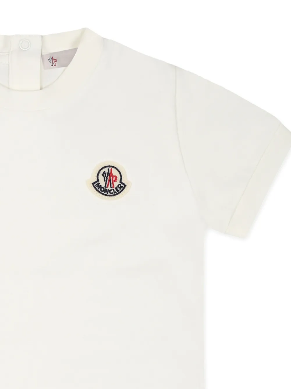 Moncler Enfant Katoenen jurk Wit
