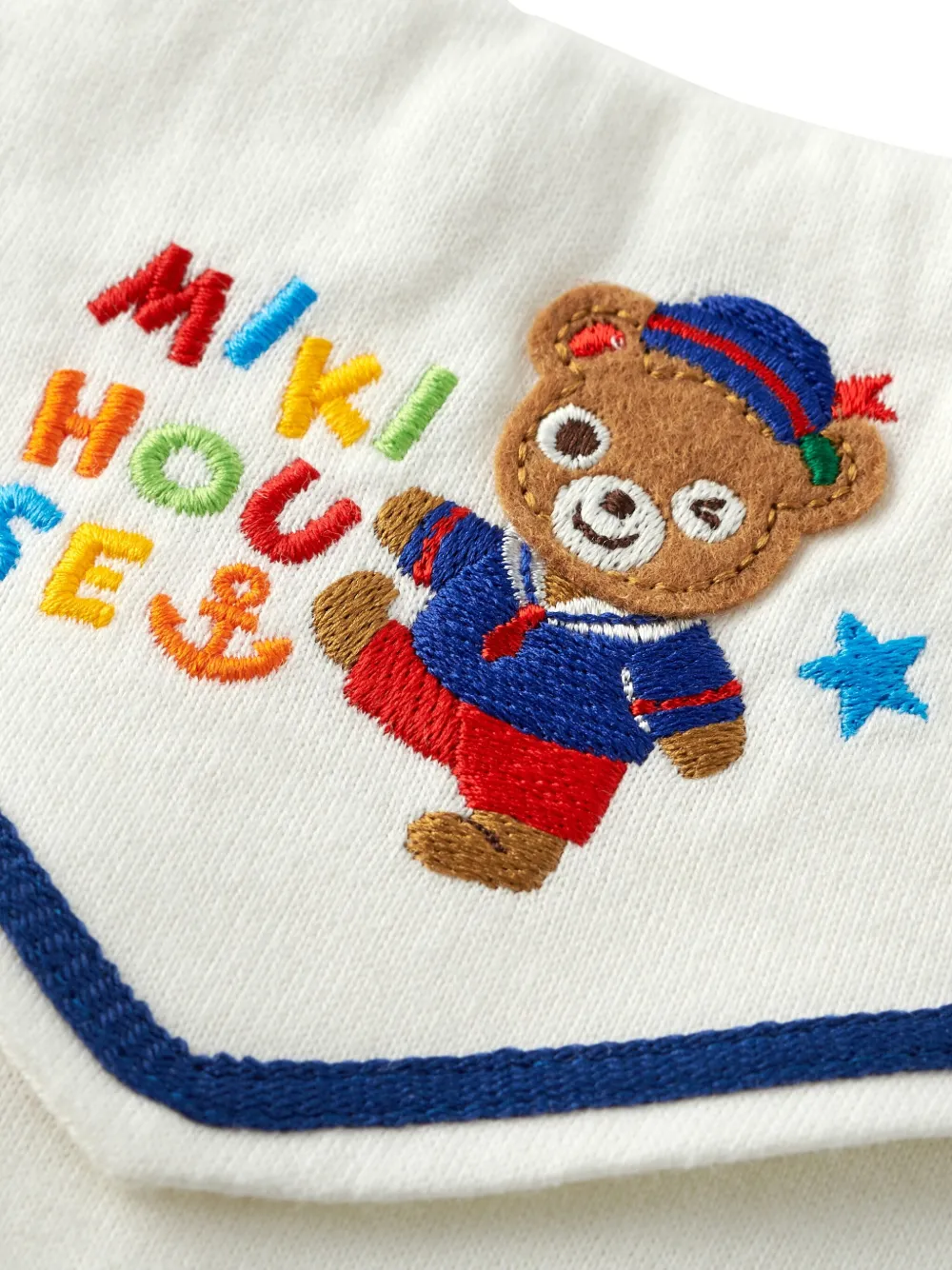Miki House Bear T-shirt Wit