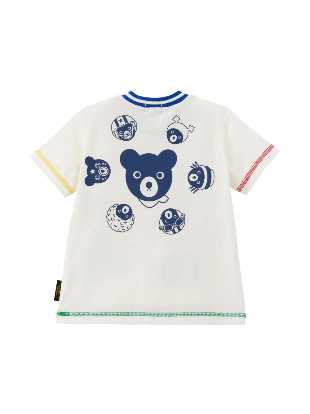 Miki House Bear T-Shirt - Wit