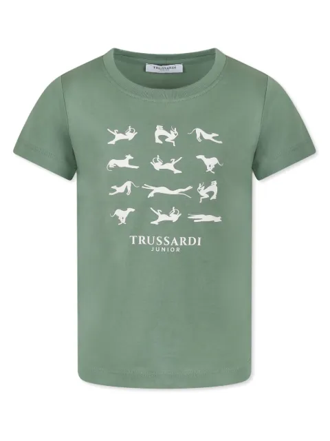 TRUSSARDI JUNIOR cotton T-shirt 