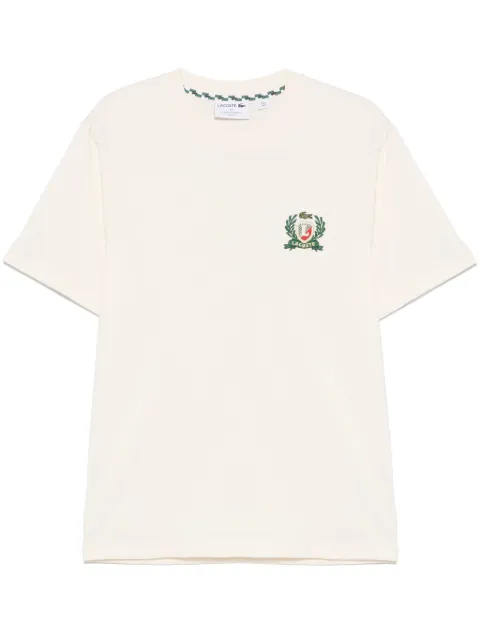 Lacoste playera con emblema bordado