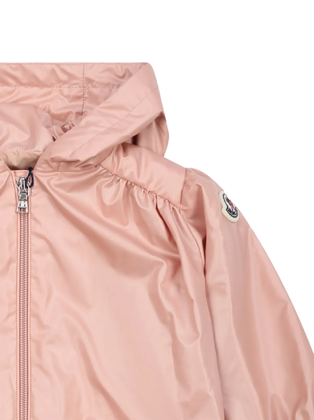 Moncler Enfant Jack met logopatch Roze