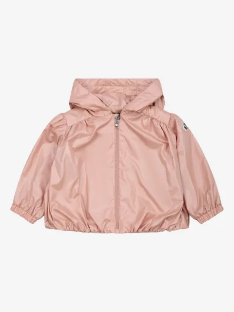 Moncler Enfant logo-patch jacket
