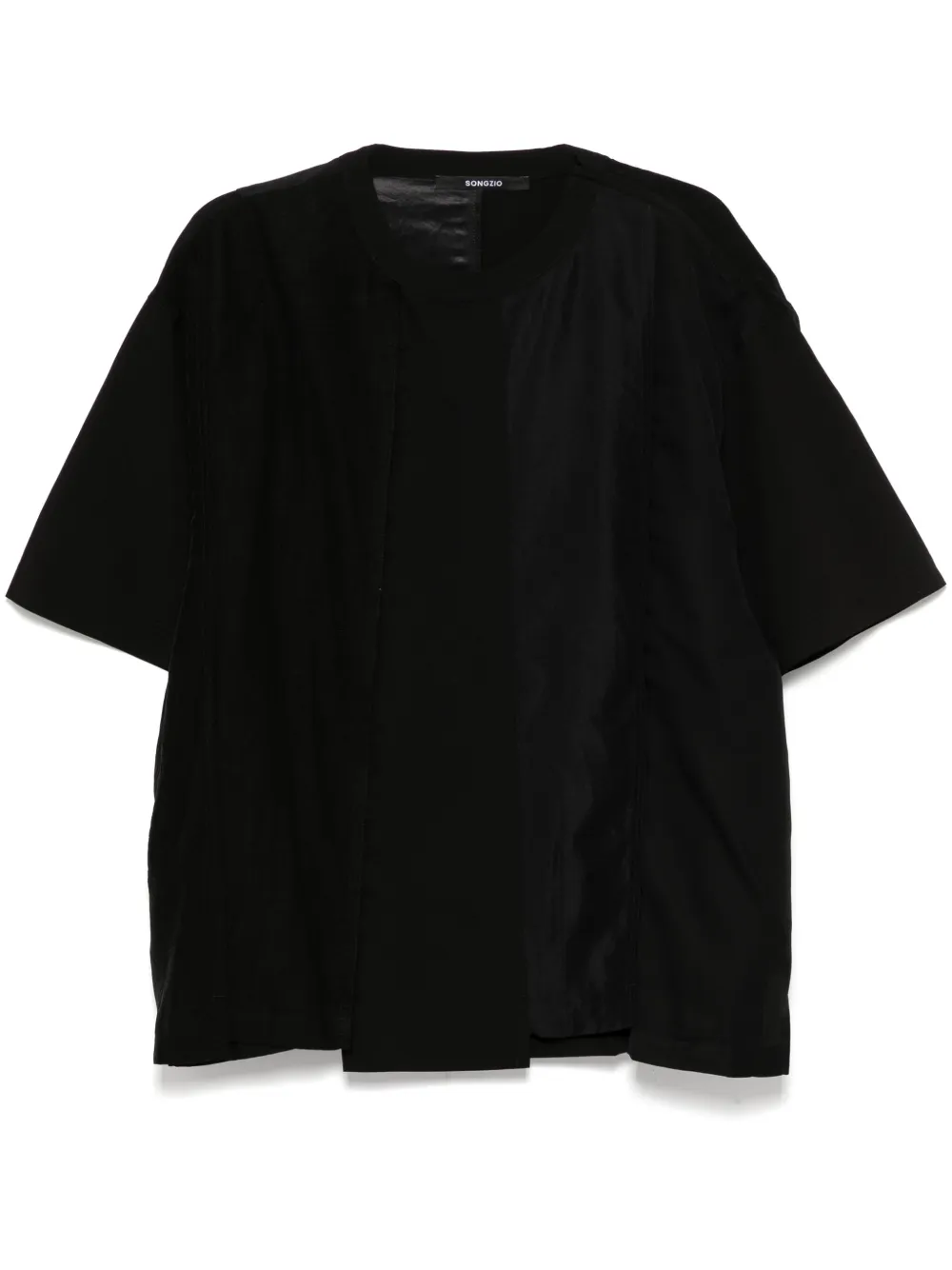 panelled T-shirt