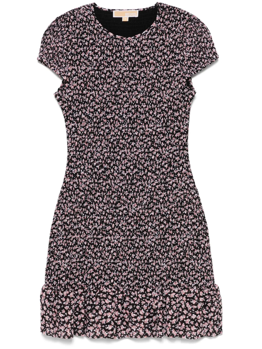 Michael Michael Kors フローラル ミニドレス - ブラック Michael Michael Kors フローラル ミニドレス - ブラック