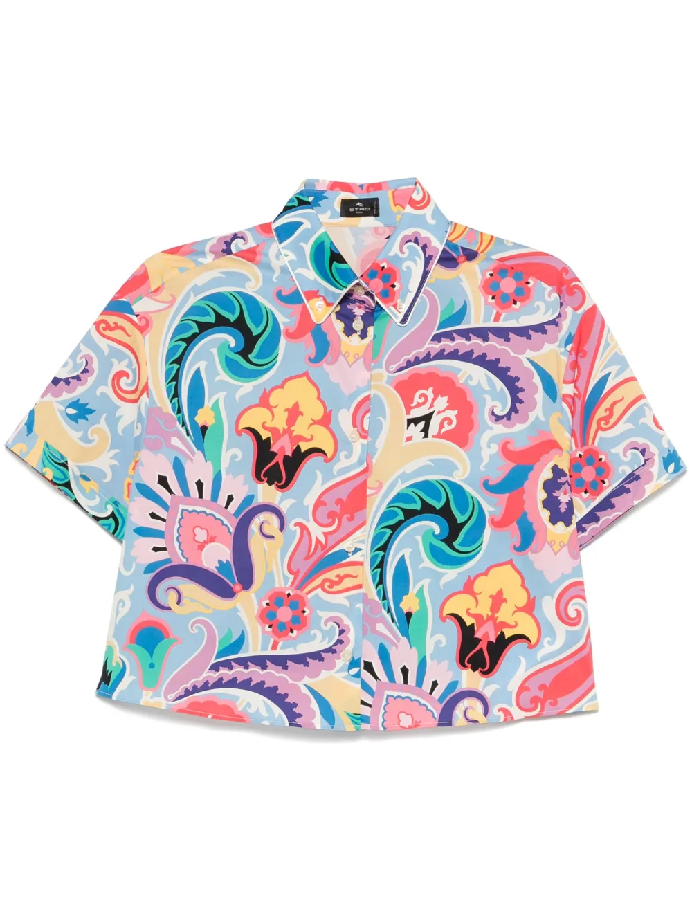 ETRO Blouse met paisley-print Roze