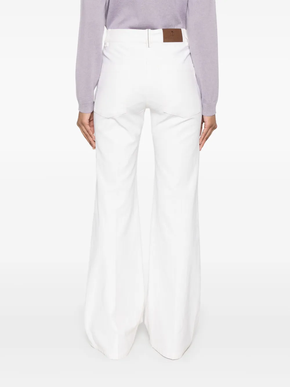 Brunello Cucinelli Flared broek Beige