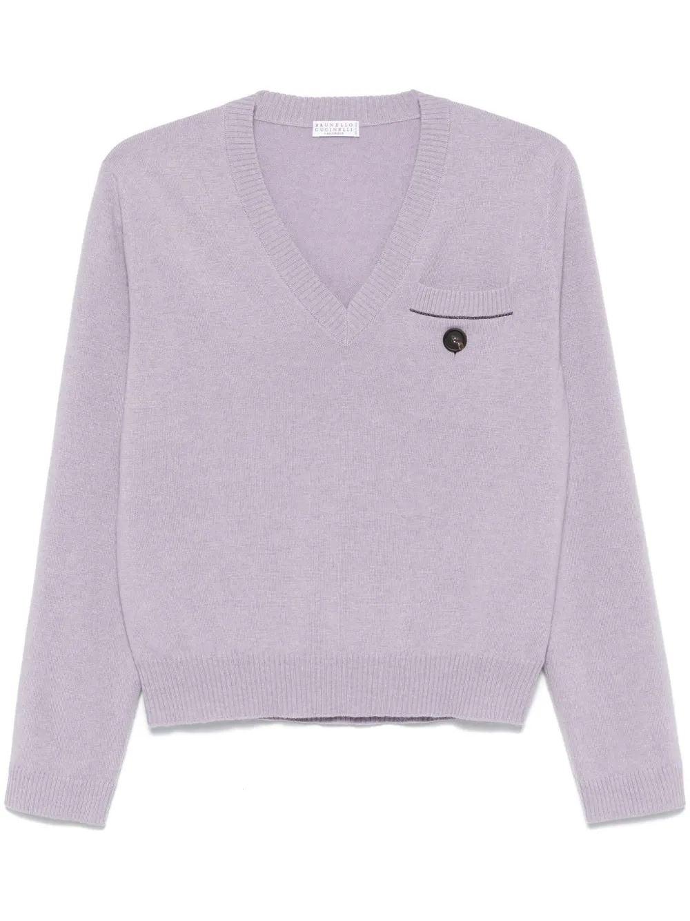 Brunello Cucinelli cashmere top | Purple | Image 1