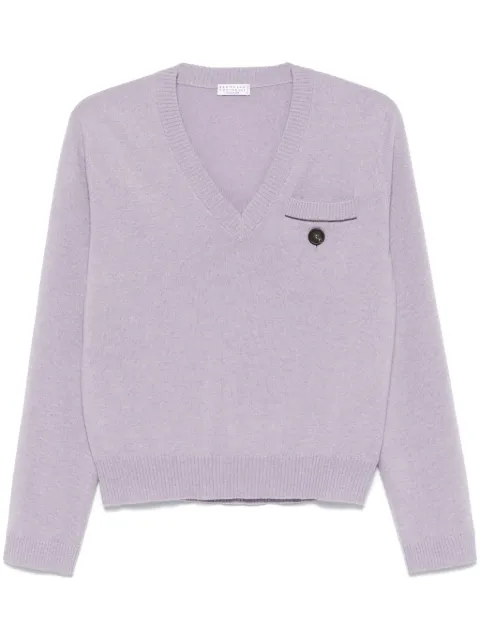 Brunello Cucinelli cashmere top