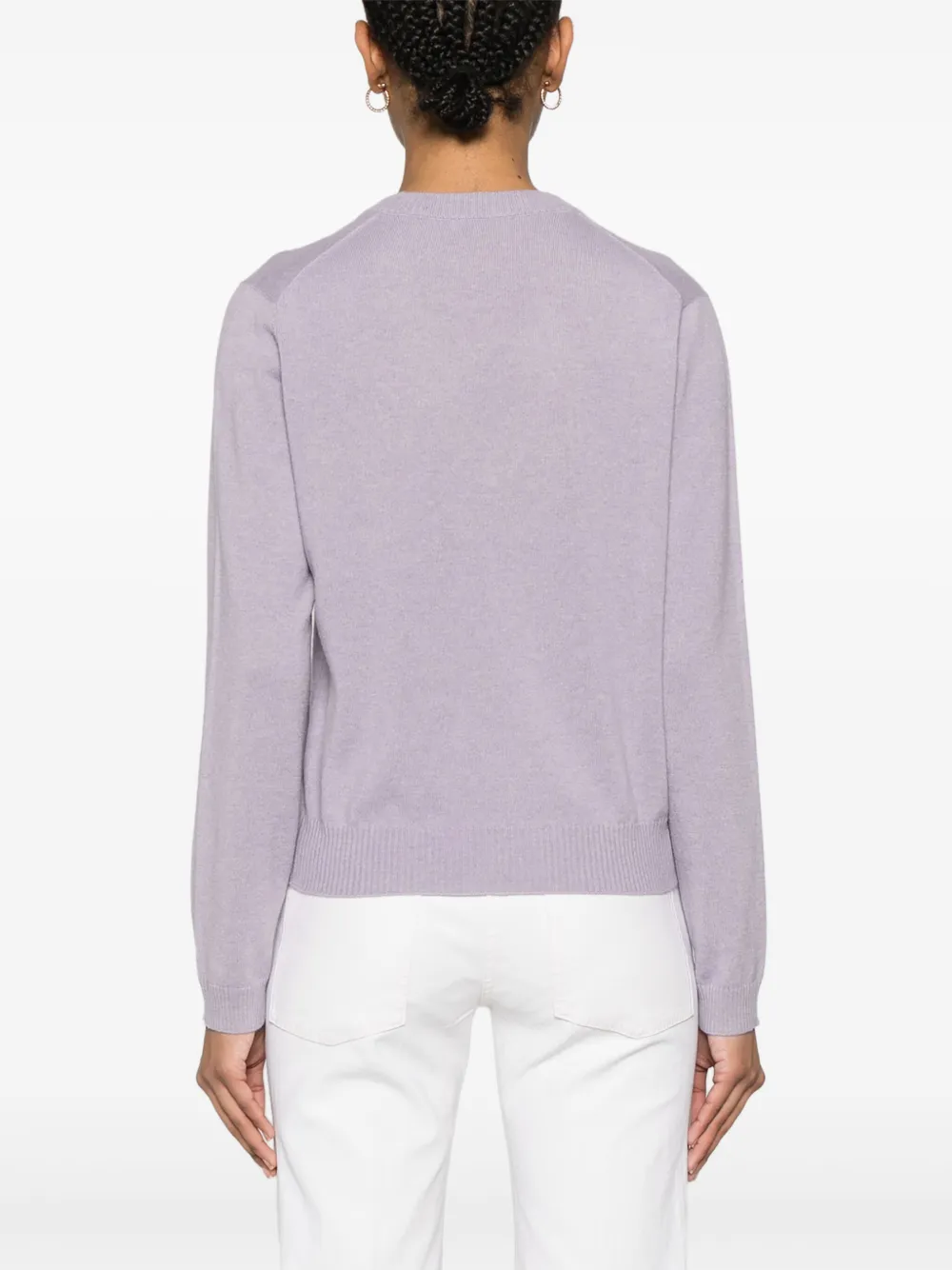 Brunello Cucinelli Kasjmier top Paars