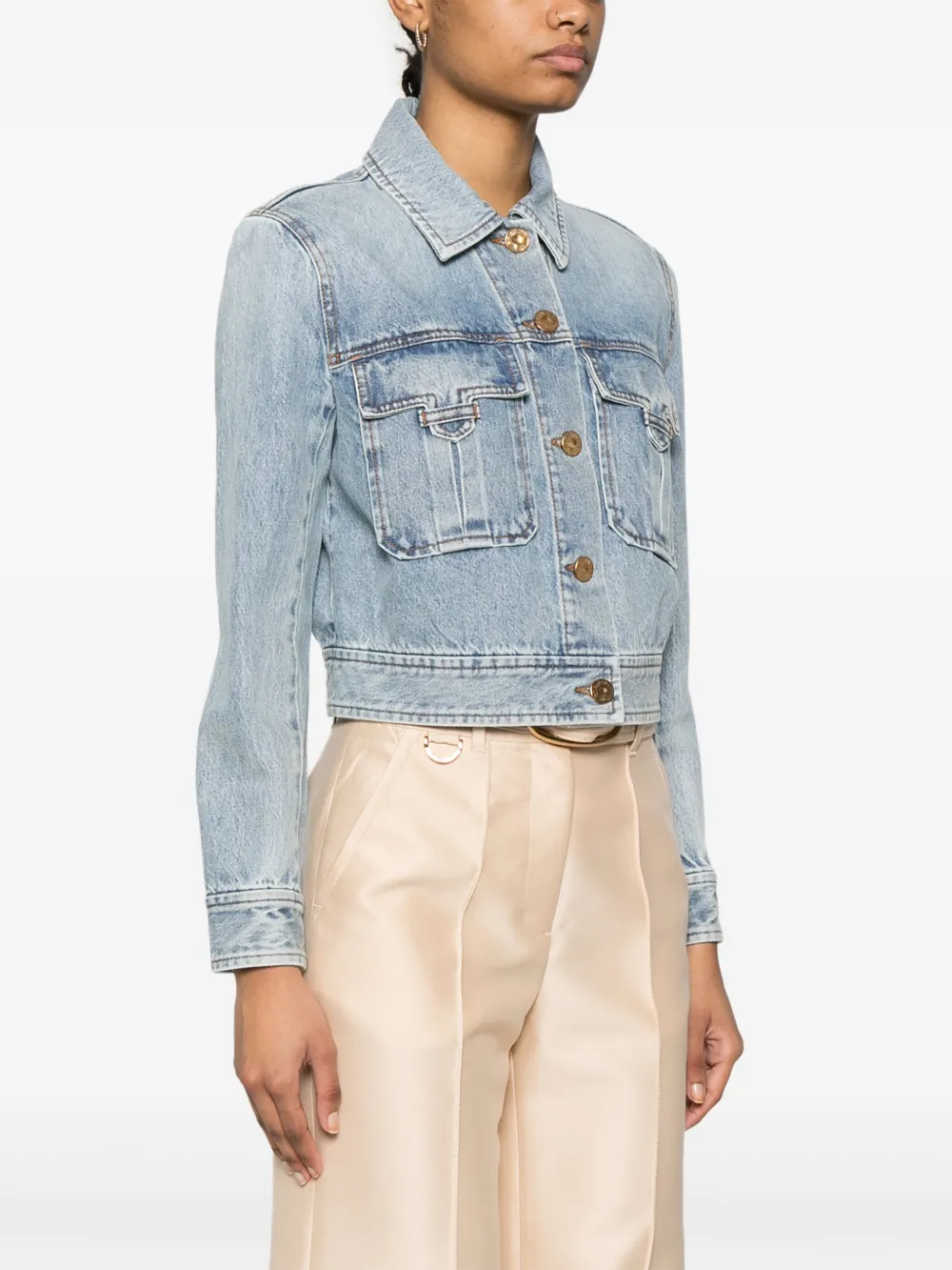 ZIMMERMANN Denim jack Blauw
