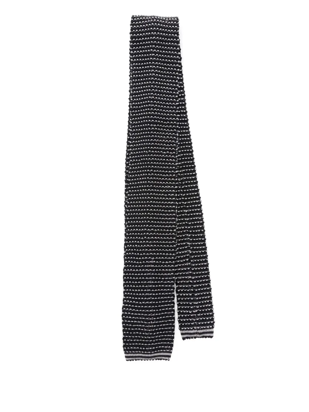 Giorgio Armani Gehaakte stropdas Blauw