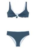 Fisico knot-detail bikini - Blue