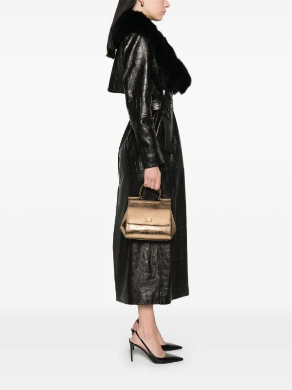 Dolce & Gabbana Medium Sicily Handbag | Gold | FARFETCH Dolce & Gabbana Medium Sicily Handbag | Gold | FARFETCH