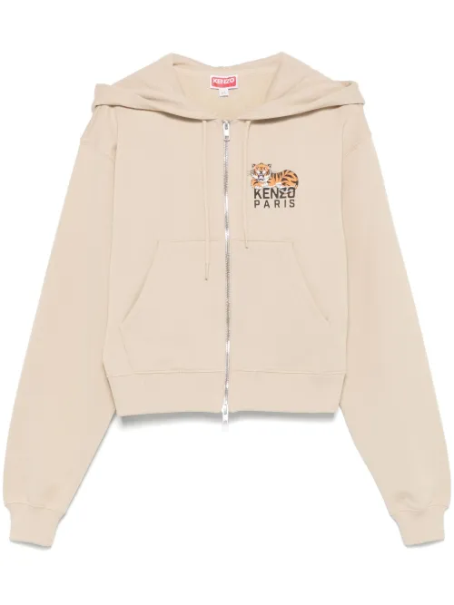 Hoodie crop Happy Tiger - Kenzo - Modalova