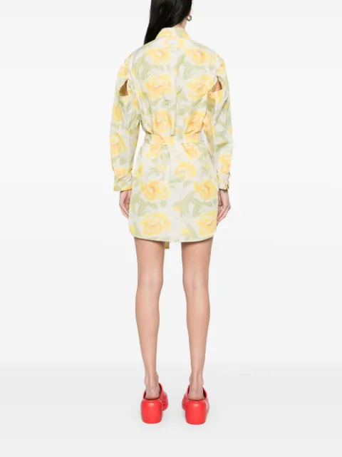 Kenzo Peonies mini dress PFF52RO4059O1 - 3