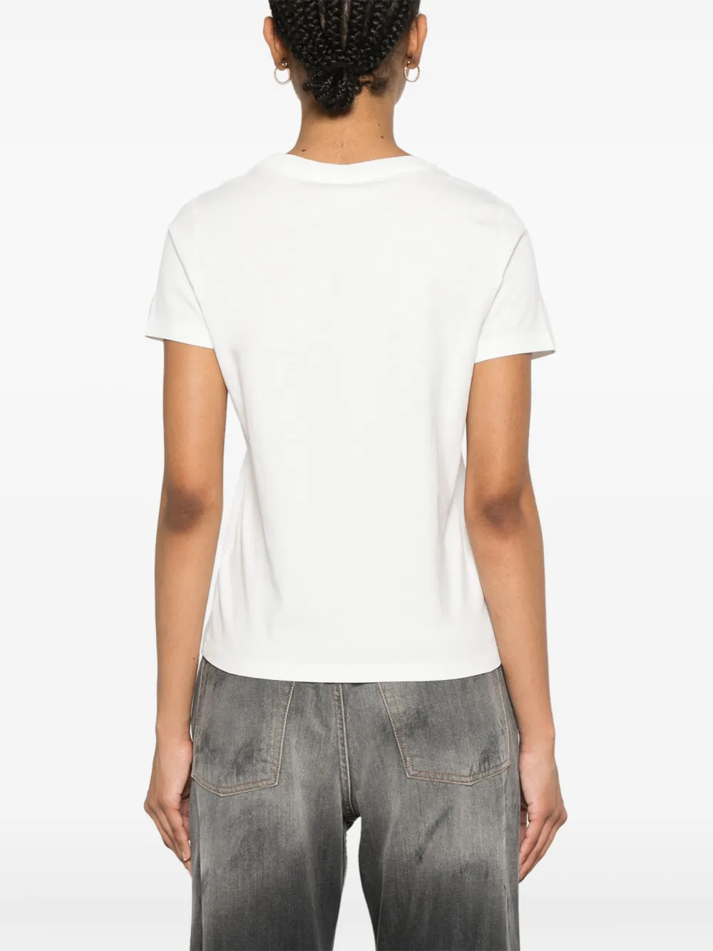Kenzo Peonies T-shirt Wit