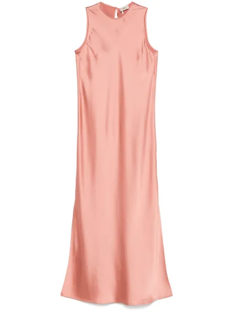 Herno vestido midi de satén