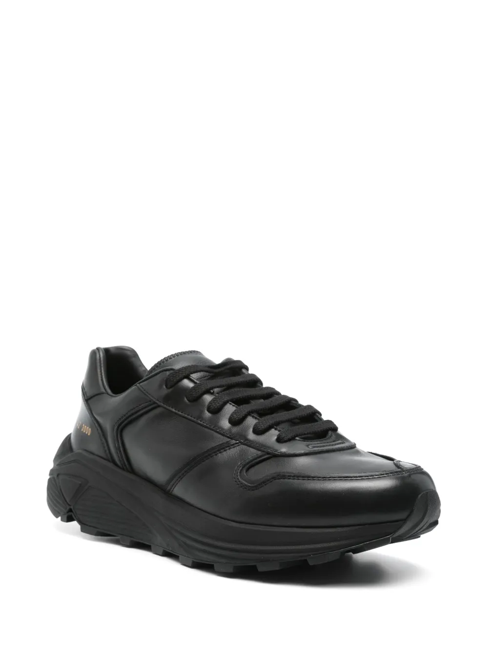 Common Projects Leren sneakers Zwart