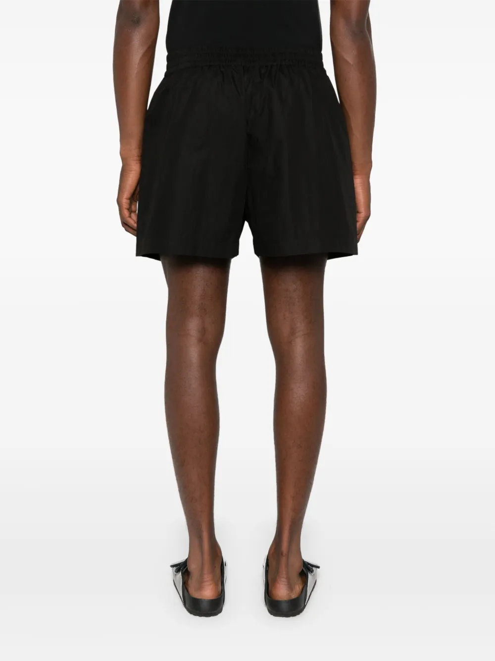 Studio Nicholson Elio trainingsshorts Zwart