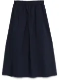 Gran Sasso A-line midi skirt - Blue