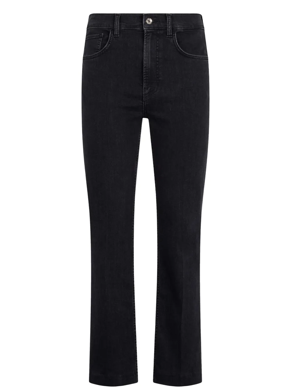 Liu •jo High-rise Bootcut Jeans In Black