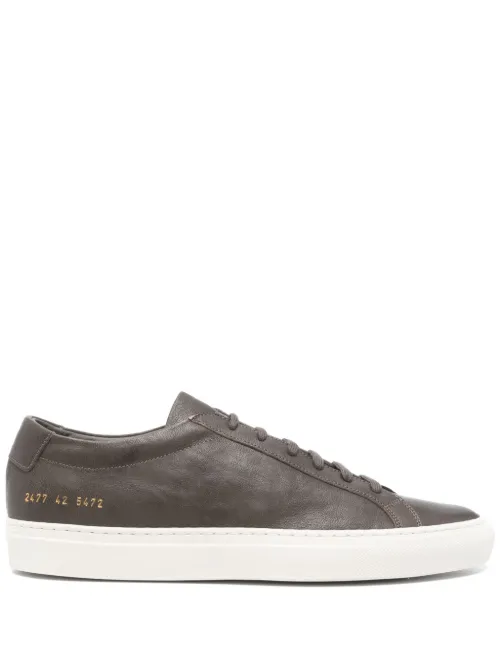 Baskets en cuir à logo embossé - Common Projects - Modalova
