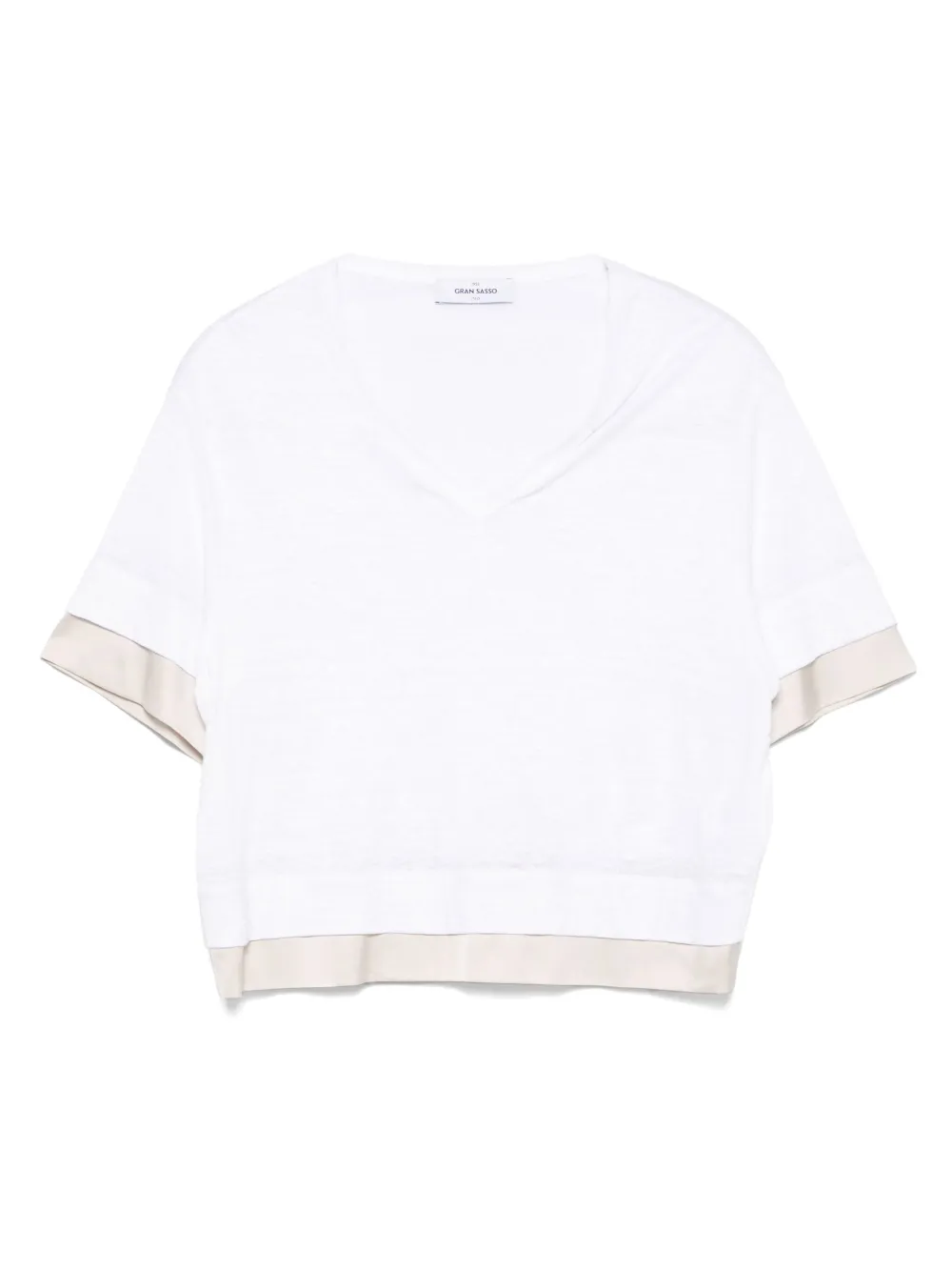 Gran Sasso playera a capas | blanco | Image 1