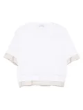 Gran Sasso layered T-shirt - White