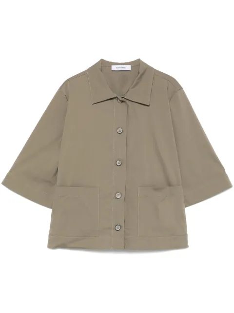 Gran Sasso camisa de popelina