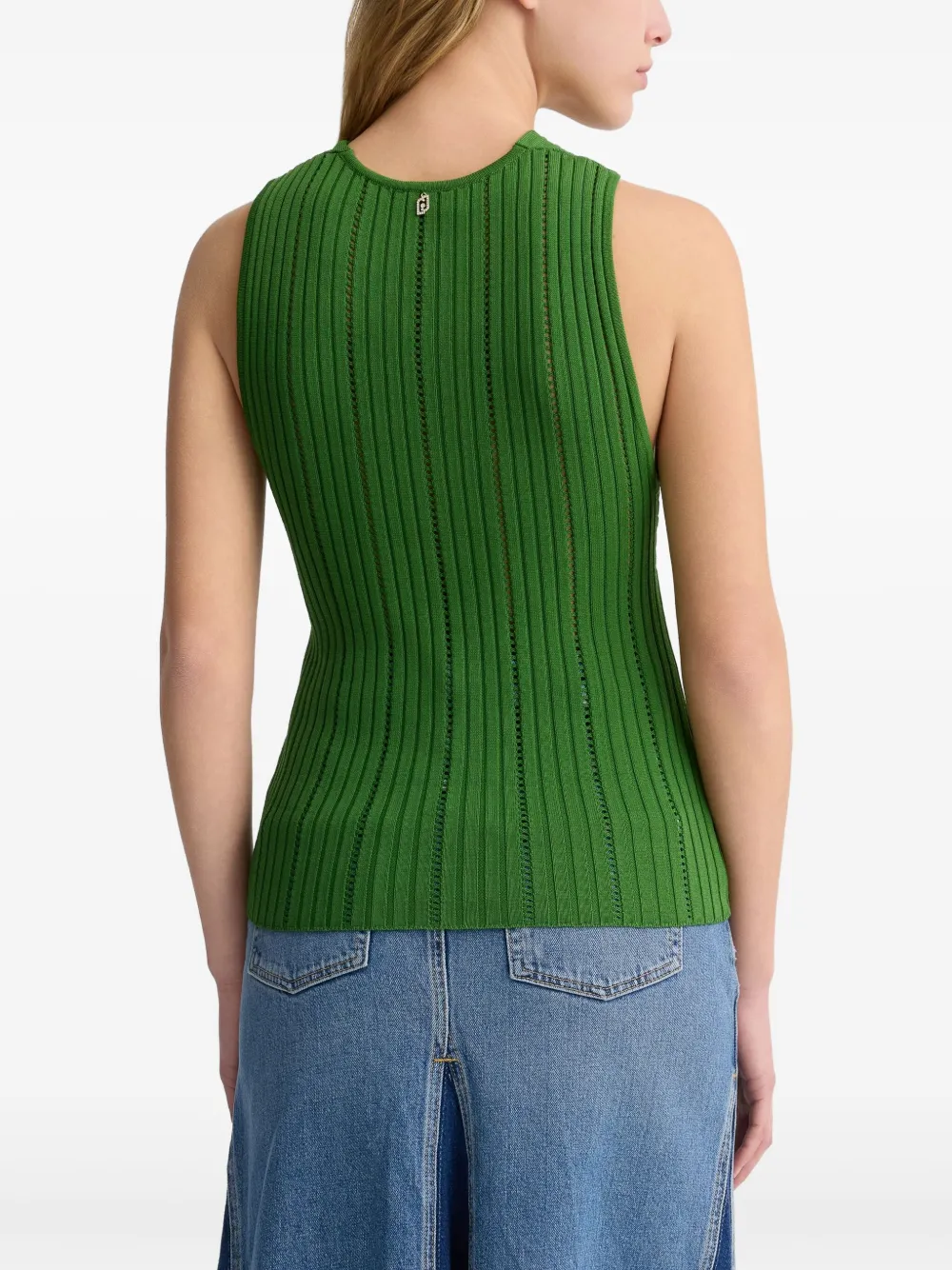 LIU JO Gebreide top Groen