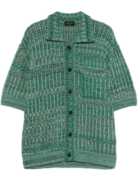 Roberto Collina camisa de tejido flojo