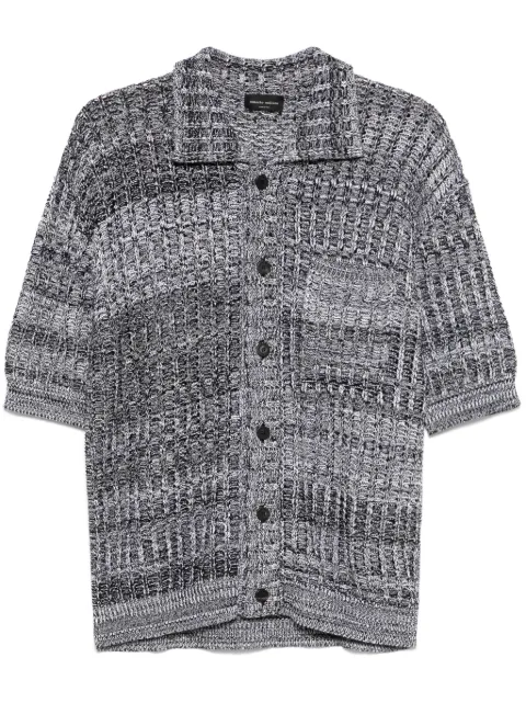 Roberto Collina camisa de tejido flojo
