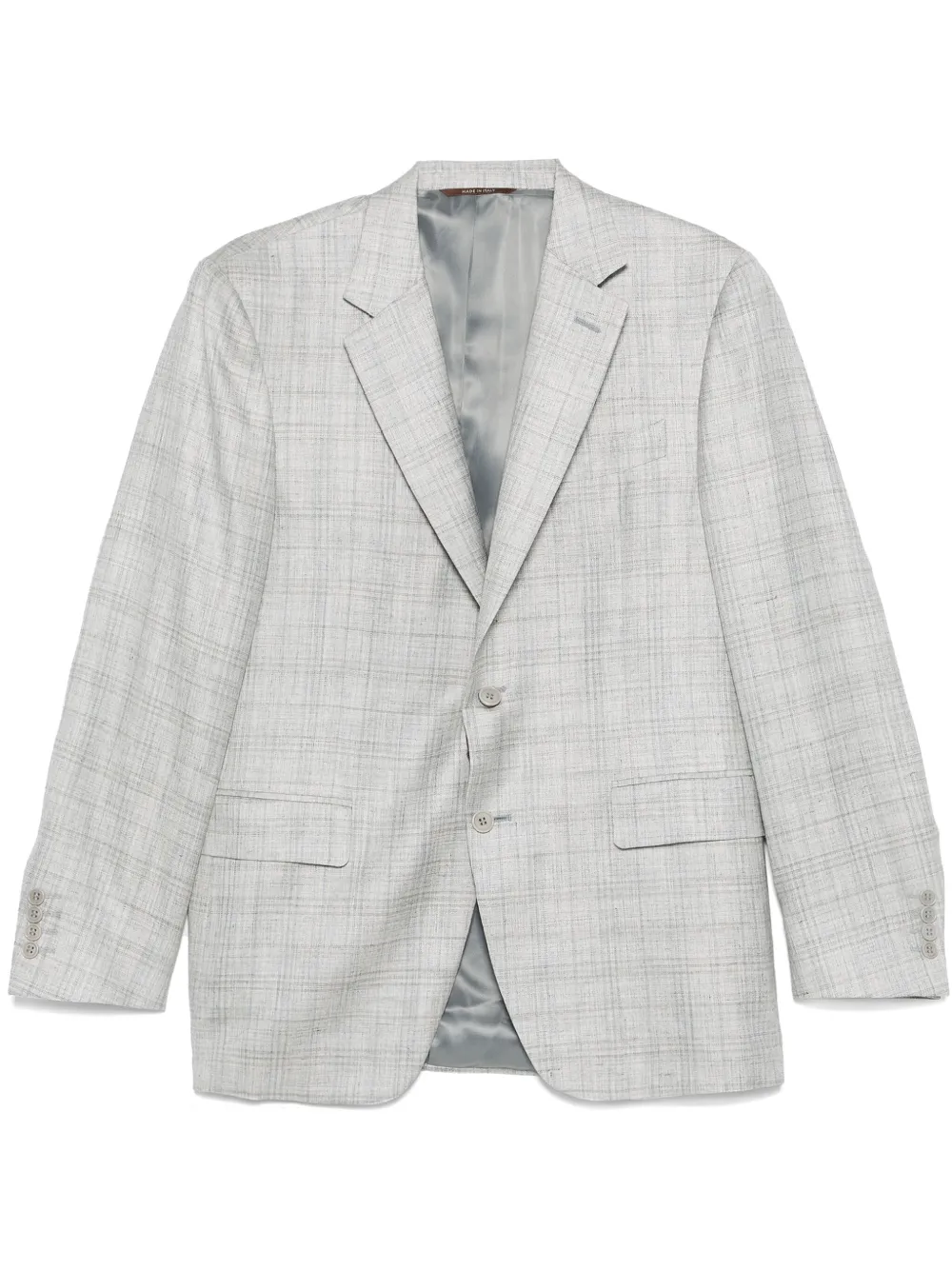 Canali checked blazer | Grey | Image 1