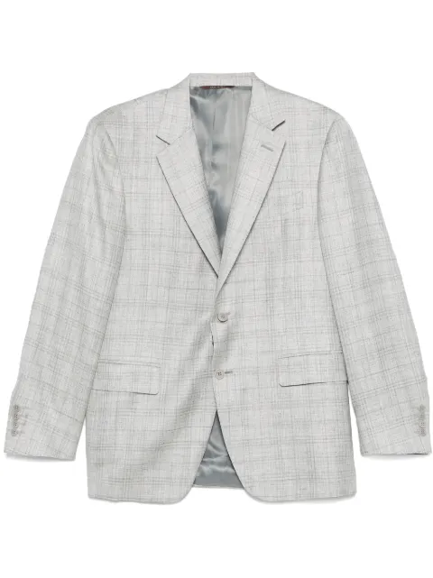 Canali blazer à carreaux