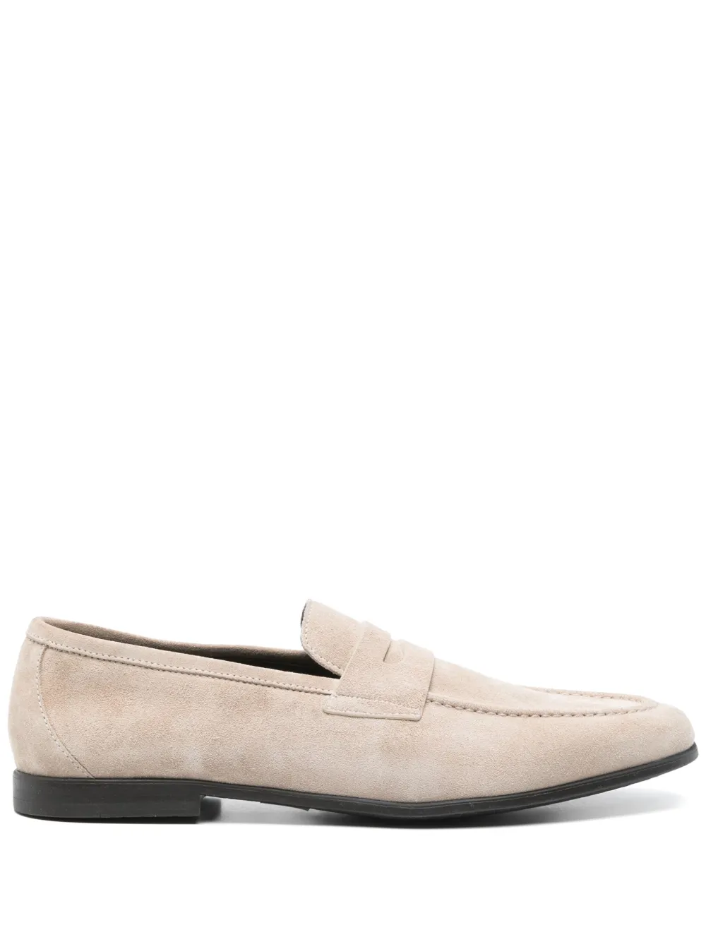 Canali Suède loafers Beige