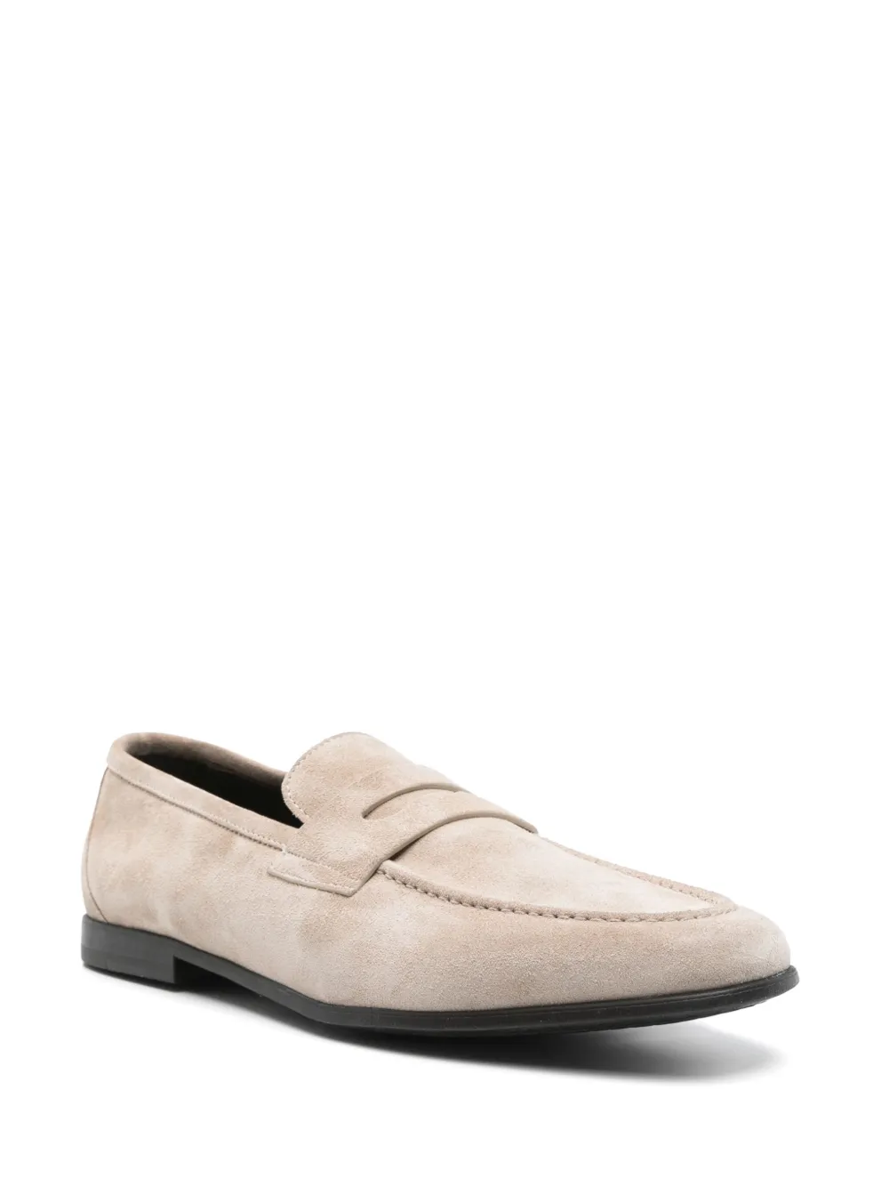 Canali Suède loafers - Beige