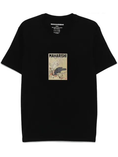 Maharishi logo-print T-shirt