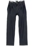 JUNTAE KIM gathered jeans - Blue