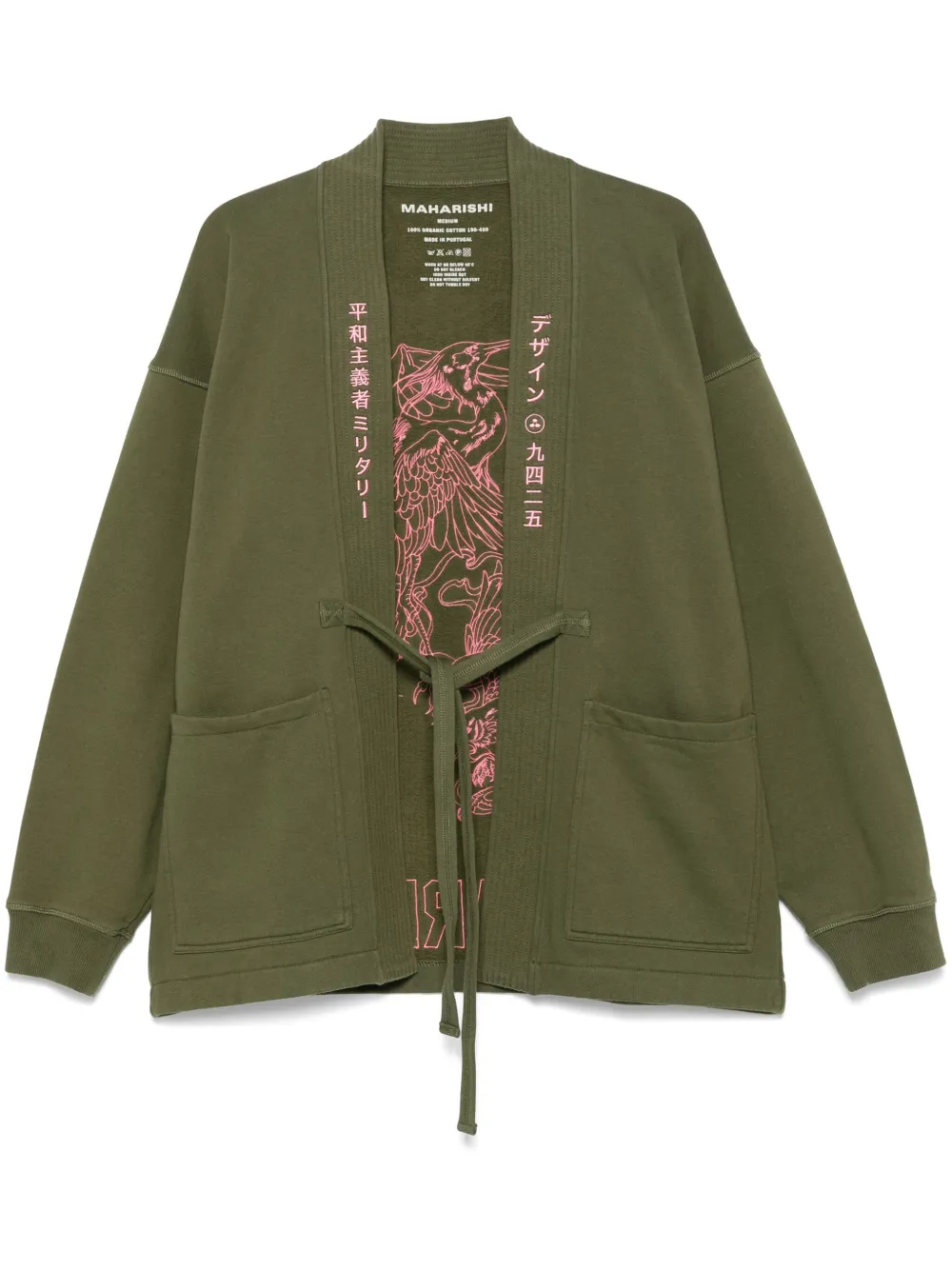 Maharishi 1495 Crow & Heron jack Groen