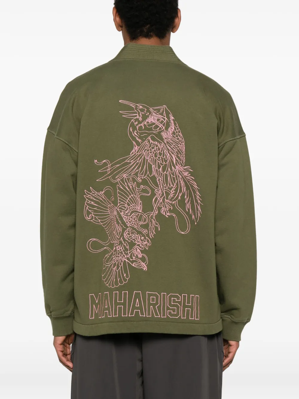 Maharishi 1495 Crow & Heron jack Groen