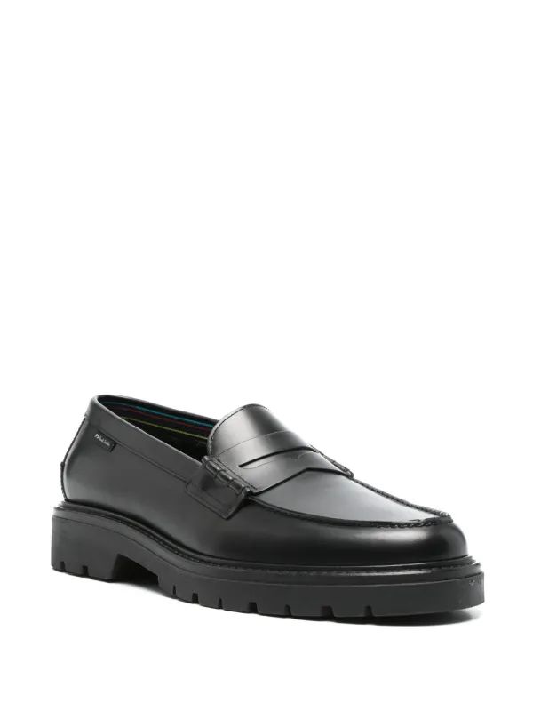 PS Paul Smith レザーローファー | ブラック | FARFETCH JP