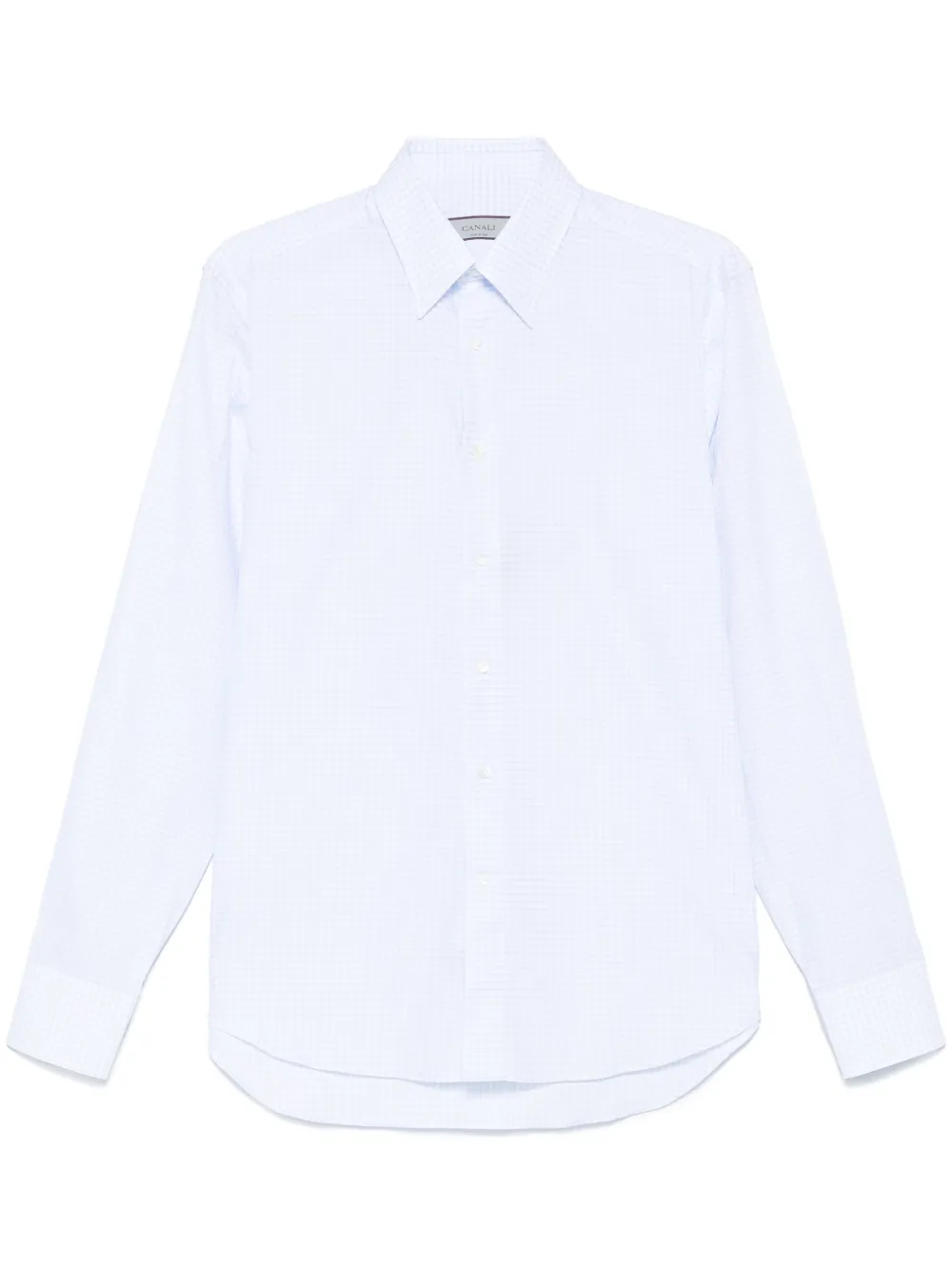 Canali Nuvola overhemd Blauw