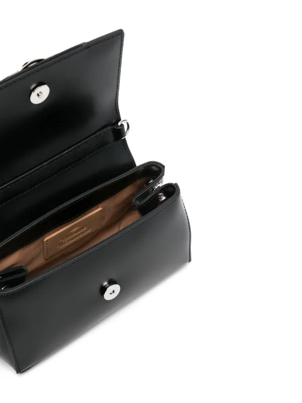 Vivienne Westwood Small Hazel Tote Bag | Black | FARFETCH MY