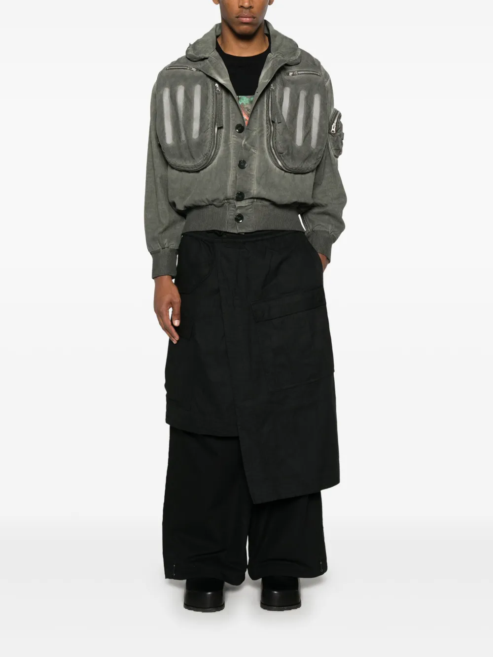 JUNTAE KIM Seam-Sealed Doublet Kapok jacket | Bomber Jackets | Image 2