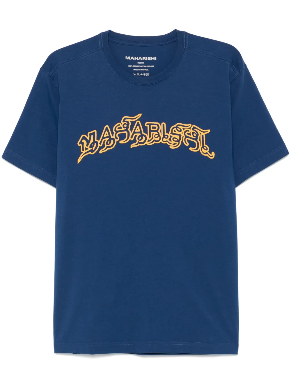 Maharishi 1489 Muay Thai Tiger Dragon Tシャツ - ブルー Maharishi 1489 Muay Thai Tiger Dragon Tシャツ - ブルー