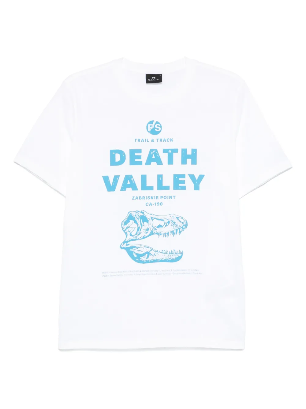 PS Paul Smith slogan-print T-shirt - ホワイト PS Paul Smith slogan-print T-shirt - ホワイト