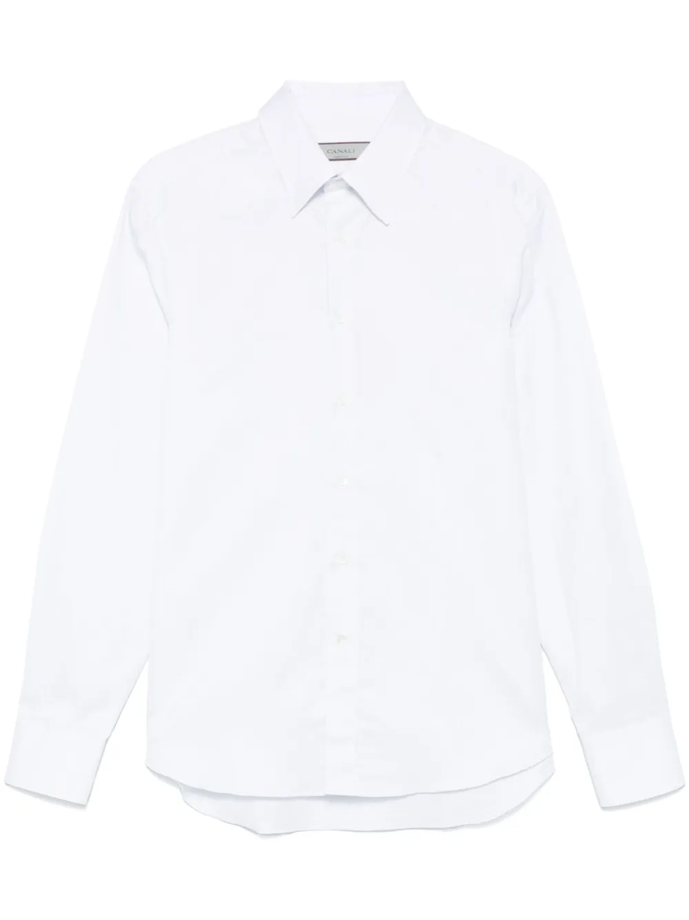 Canali Hemd mit klassischem Kragen | Nude | Image 1