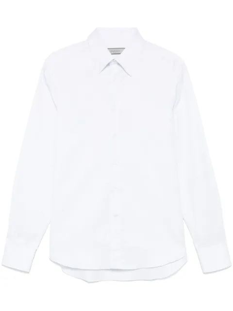 Canali classic-collar shirt