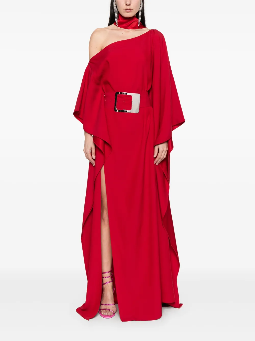 Taller Marmo Taylor maxi-jurk - Rood